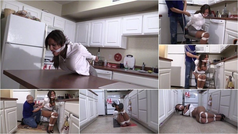 Chichi Medina - Home invaded and tied up in her kitchen [FullHD|2022]
