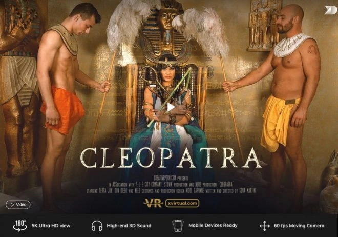 : Cleopatra in 180° X (Virtual 32) - (4K) - VR [3840x1920|2019]