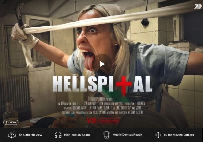 Hellspital in 180° X (Virtual 39) - (4K) - VR [UltraHD/2K|2022]