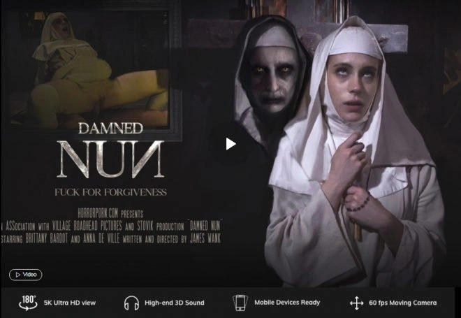 Damned Nun in 180° X + 5K (X Virtual 63) [UltraHD/2K|2022]