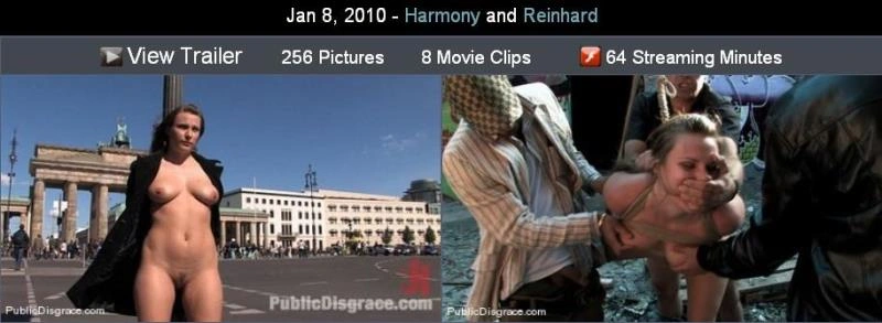 Harmony and Reinhard [HD|2022] PublicDisgrace