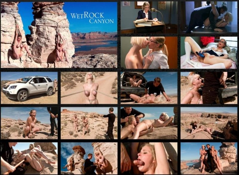 Danny Wylde , Cherry Torn,Penny Pax FEATURE SHOOT : WET ROCK CANYON [HD|2024] HogTied